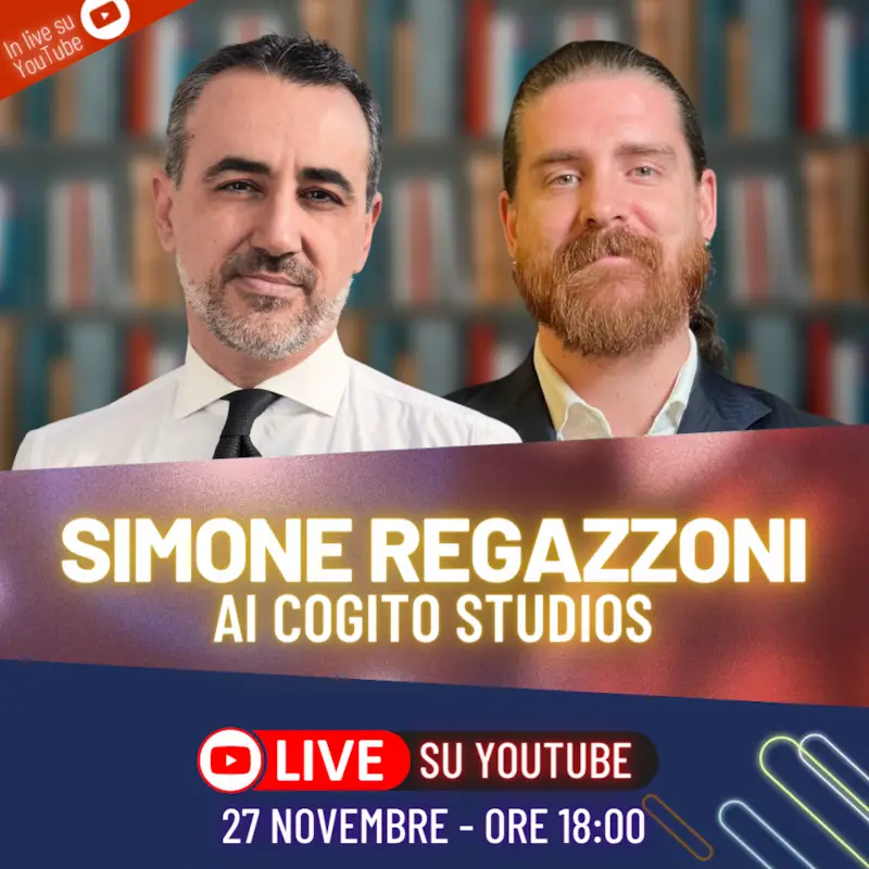 online simone regazzoni ai cogito studios rick dufer daily cogito filosofia 27 novembre ore 18